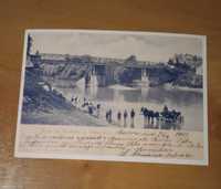 Pocztówka widokówka Rzeszów most na Wisłoku 1903 rok reprint
