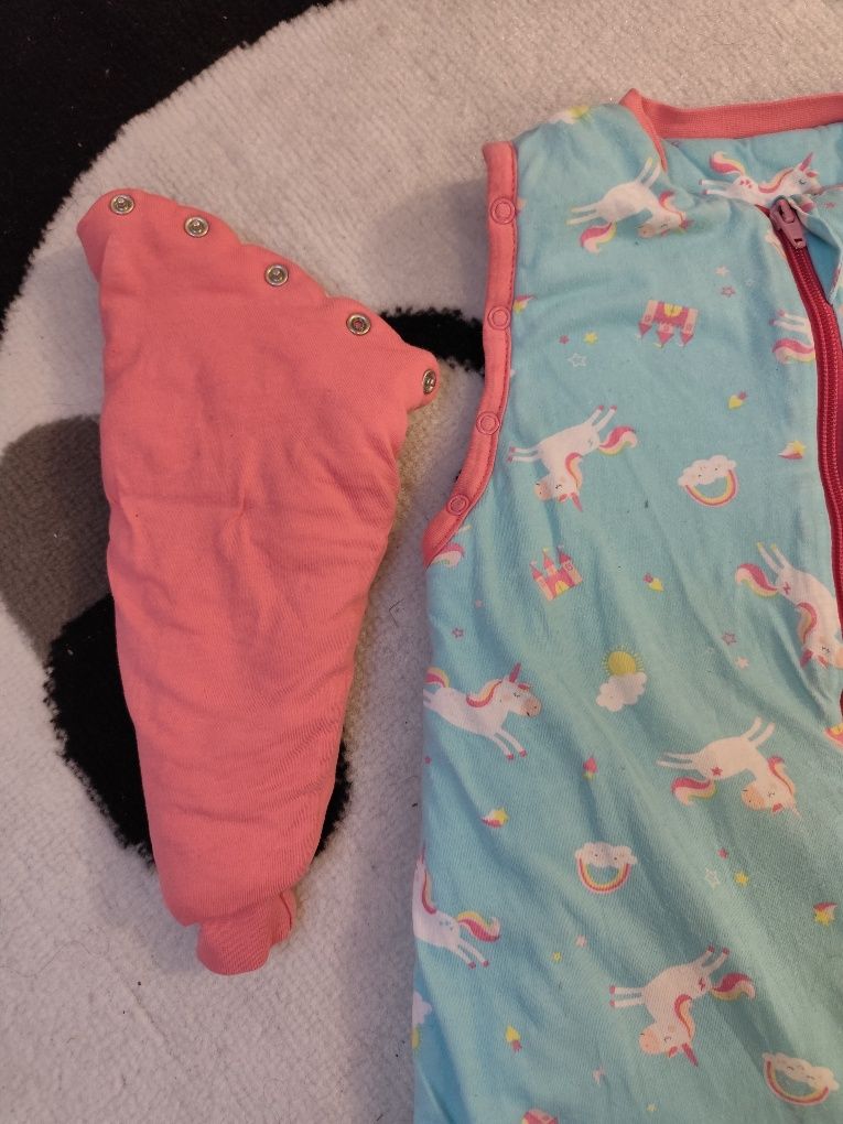 Śpiworek z nogawkami 2.5 TOG Jednorożce – Slumbersac