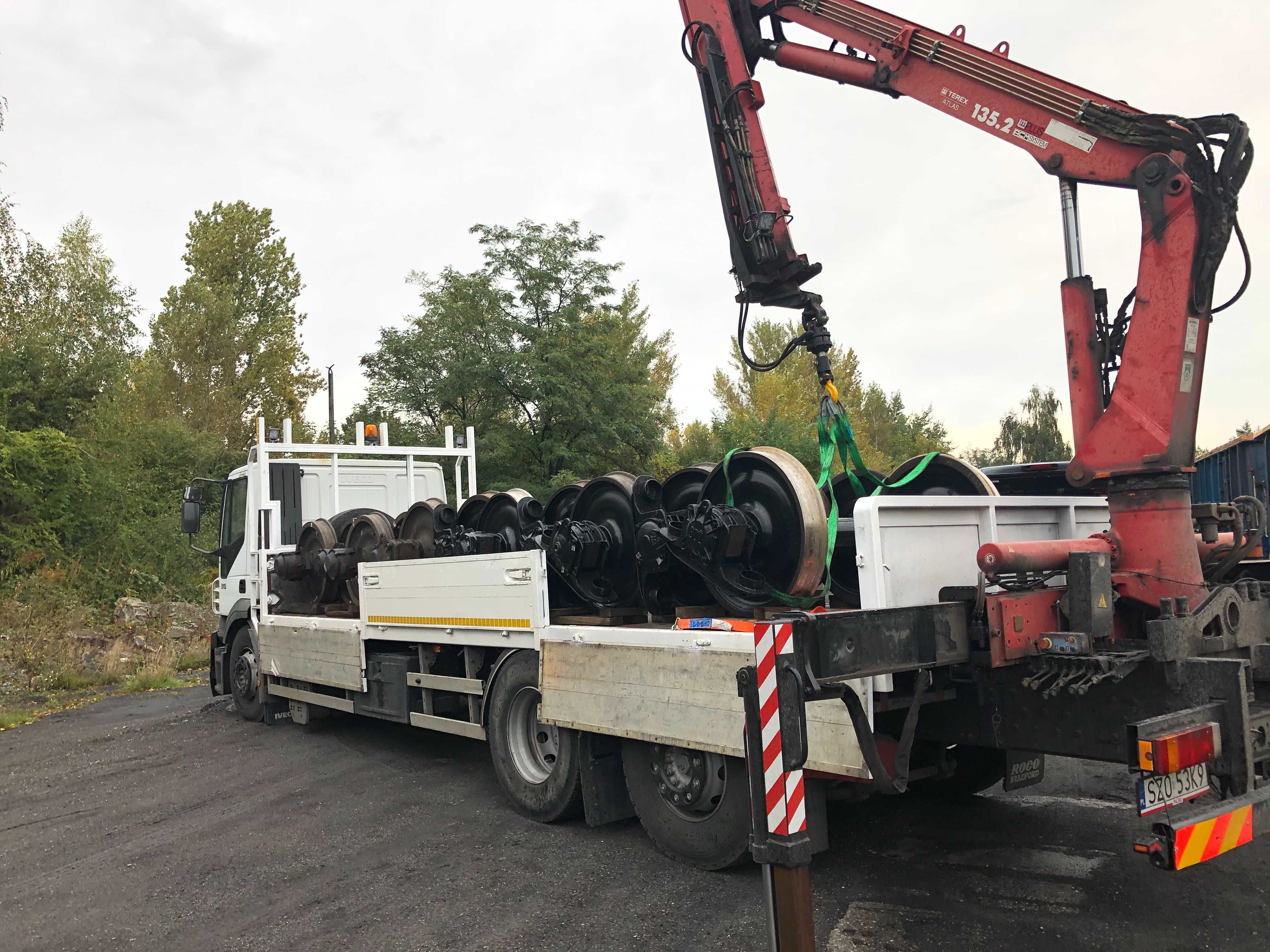 Transport ciężarowy z HDS