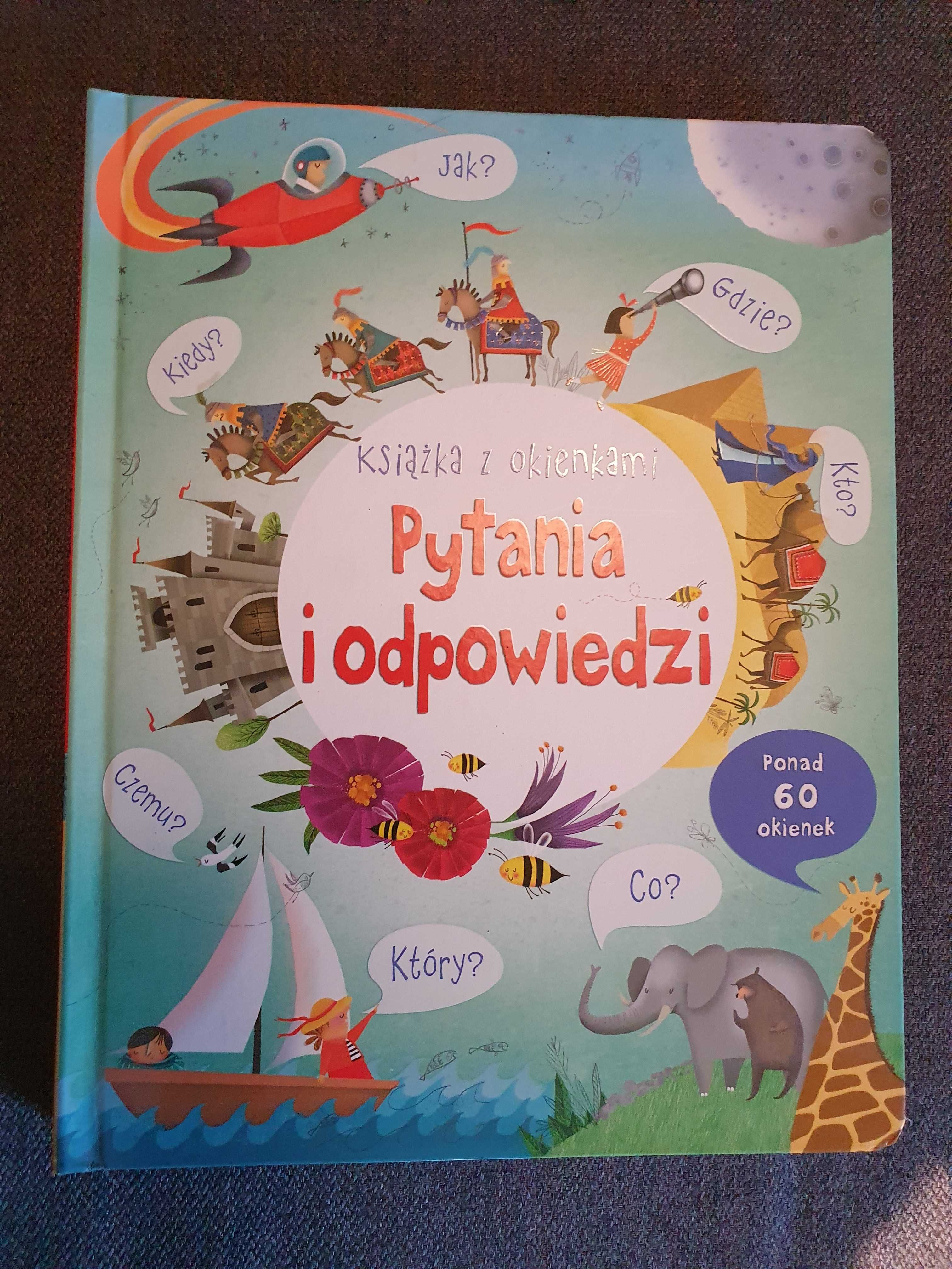 Pytania i odpowiedzi- książka z okienkami