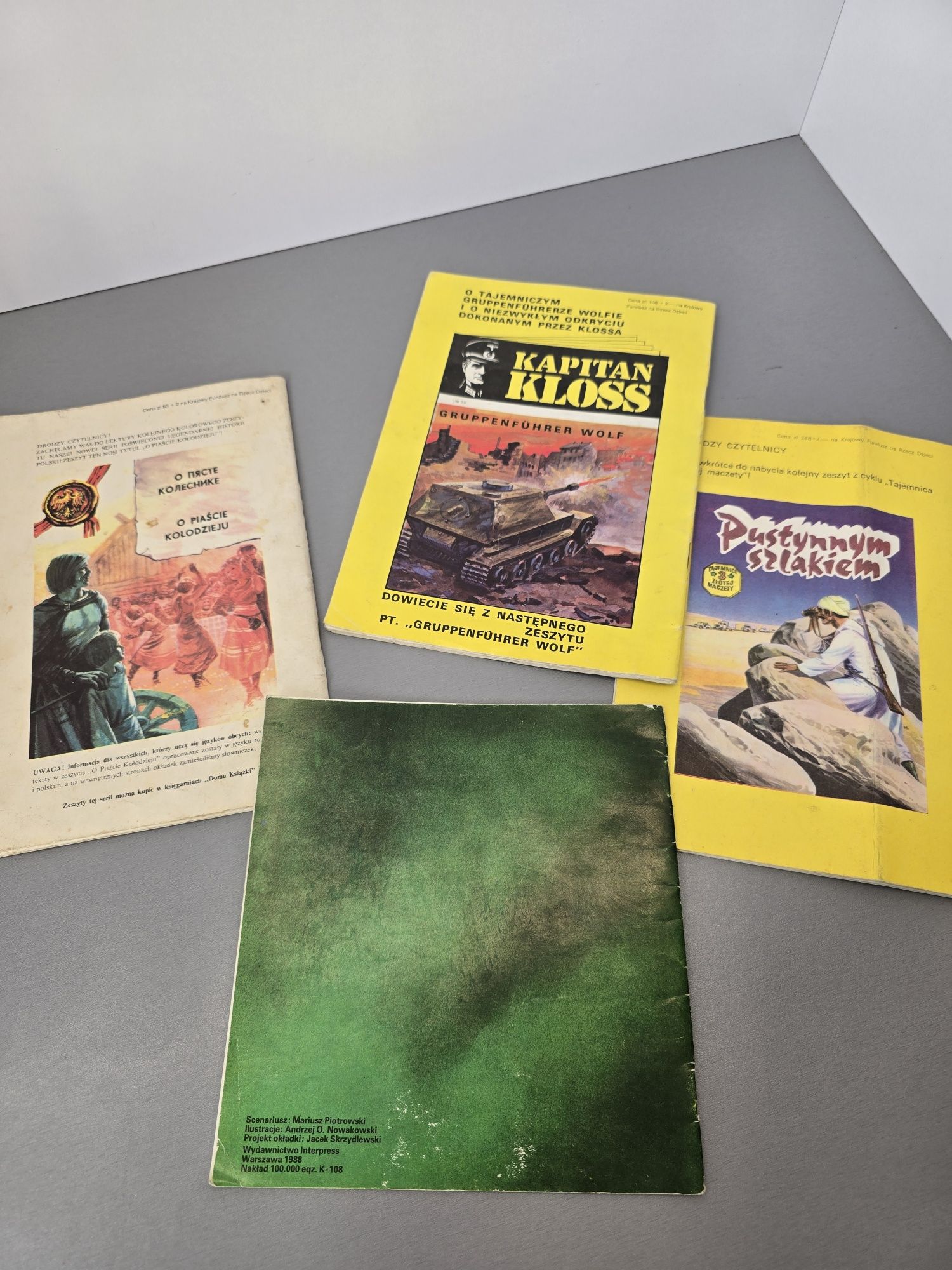 Komiksy z PRL-U kapitan Kloss i inne okazja