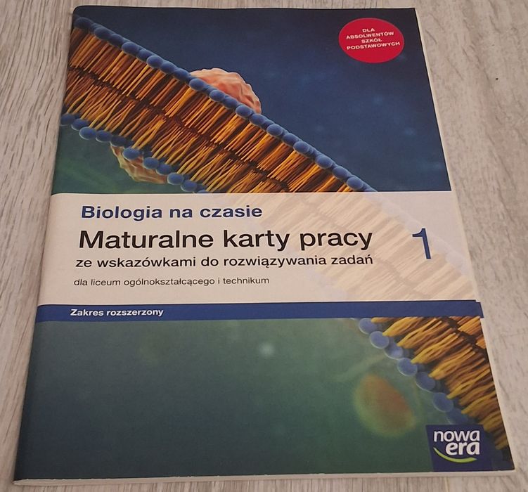 Biologia na czasie 1 maturalne karty pracy