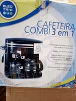 Máquina de café 3 em 1 café expresso cappuccino e cafeteira