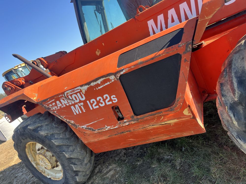 Manitou 1232s ładowarka teleskopowa dodatkowe opony