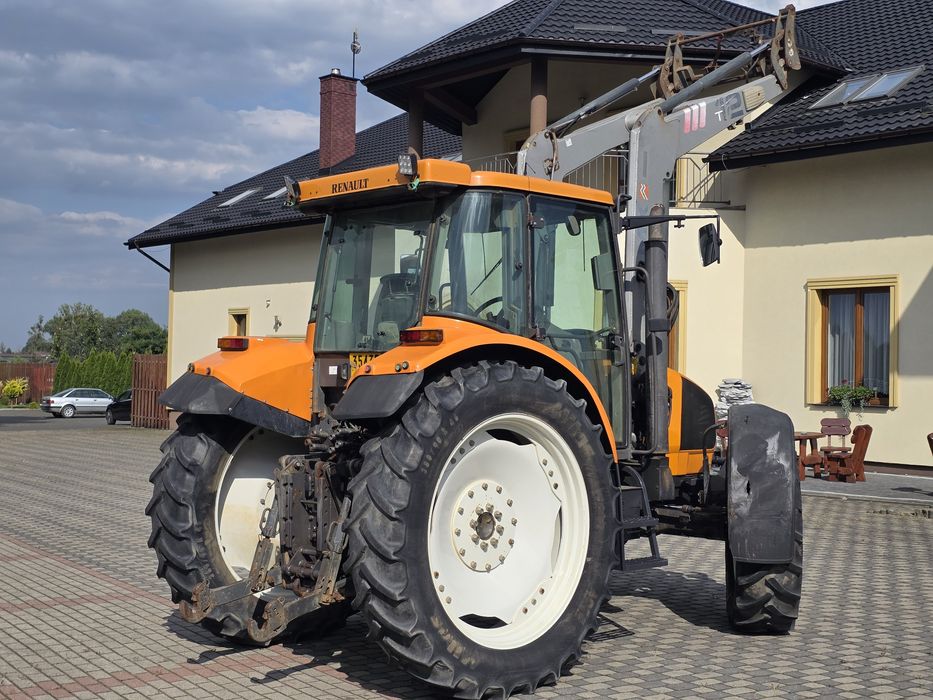 Ciagnik RENAULT ARES 566 BIEGI PEŁZAJĄCE TUR TUZ 4X4 stan b.dobr claas