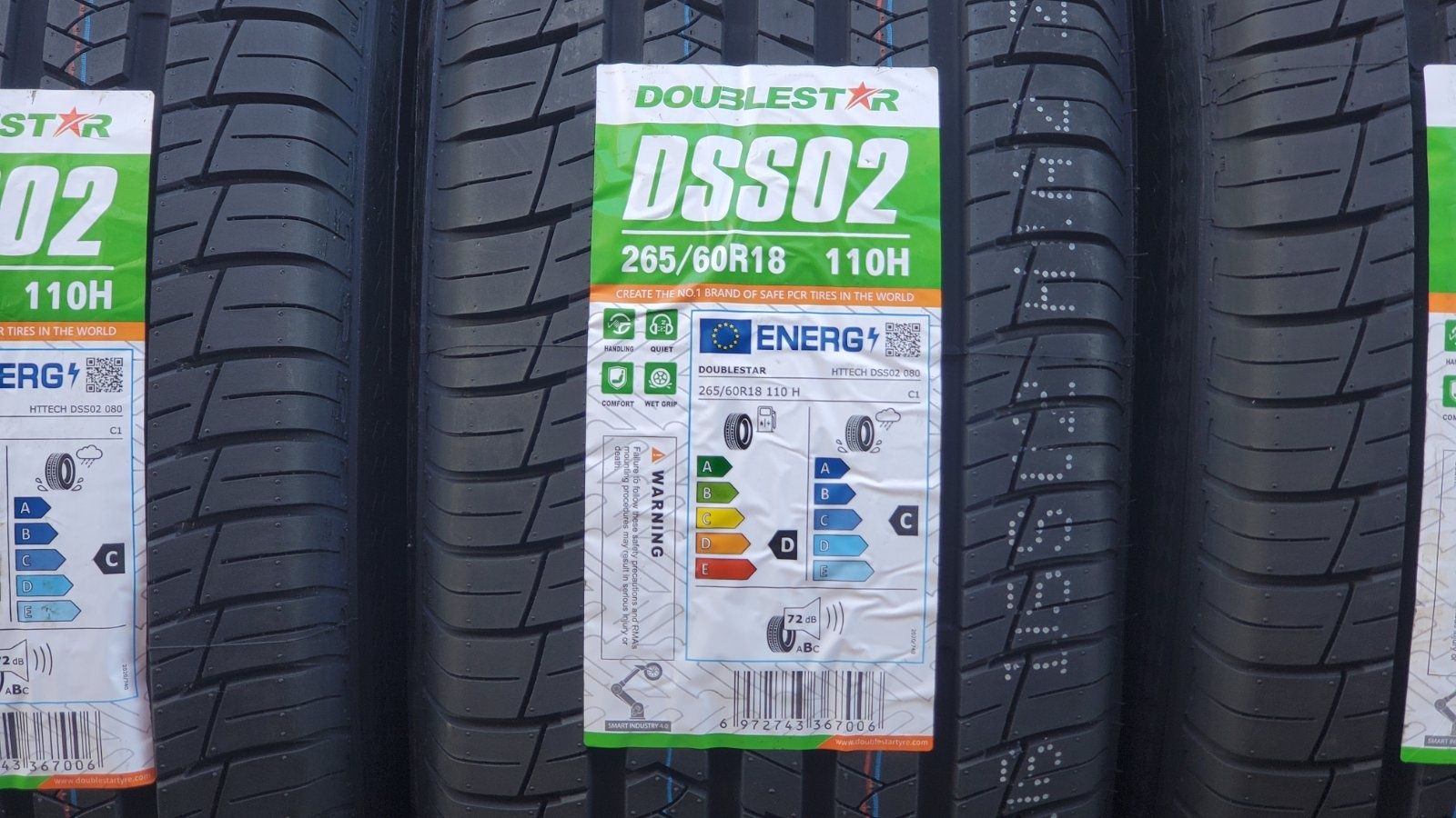 Шини 265/60 R 18 Doublestar HTTECH. Літо. Нові колеса склад.