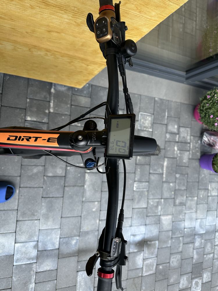 Rower ELEKTRYCZNY GIANT DIRT-E,Shimano,koła 27,5,+500Wh