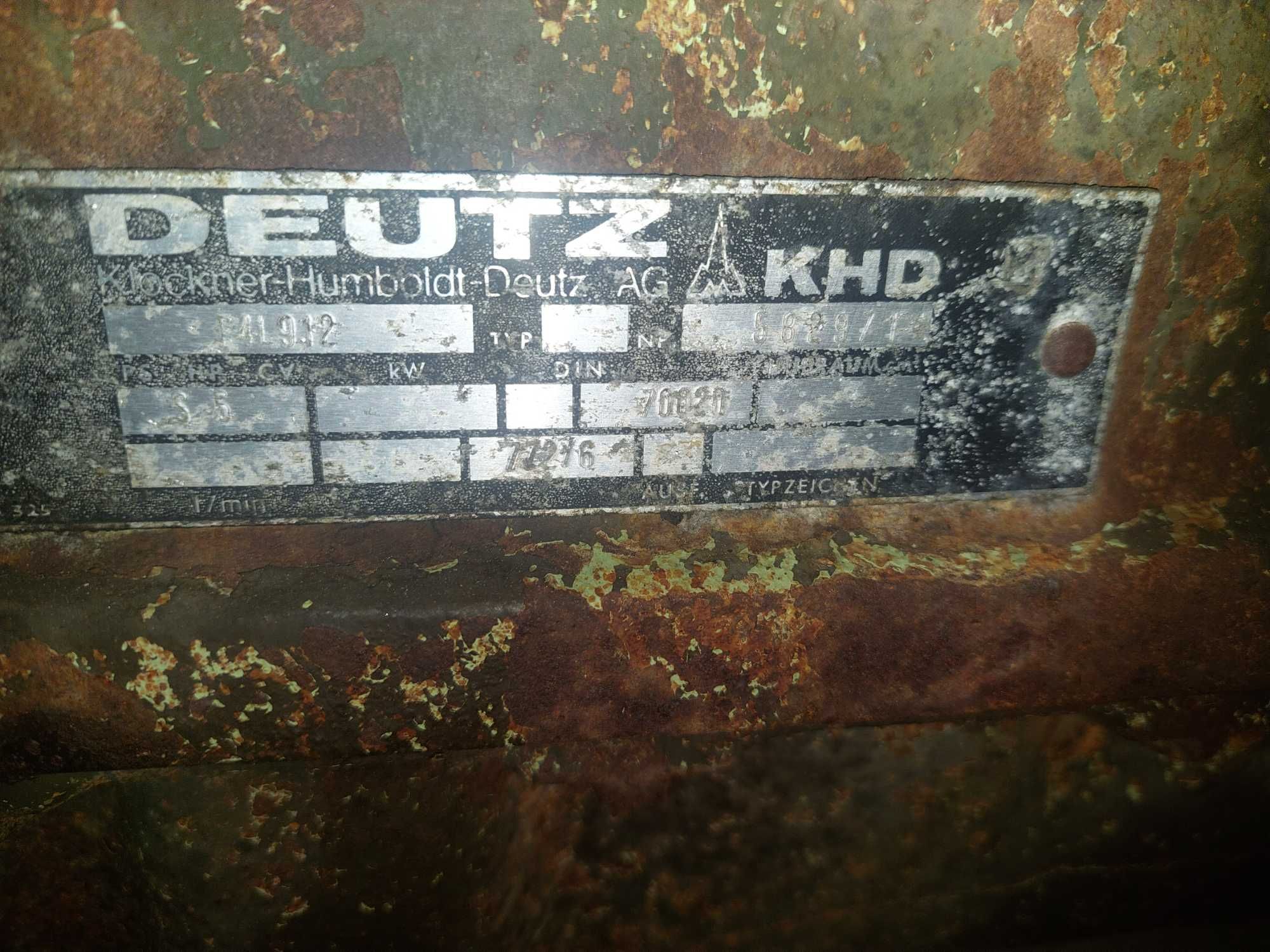 Silnik deutz f4l 912 dx deutz