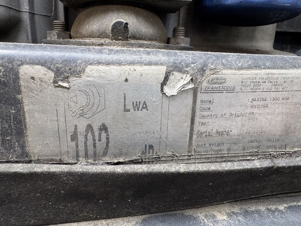 Agregat chłodniczy CARRIER MAXIMA 1300