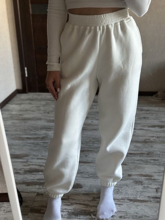 Спортивні штани білі