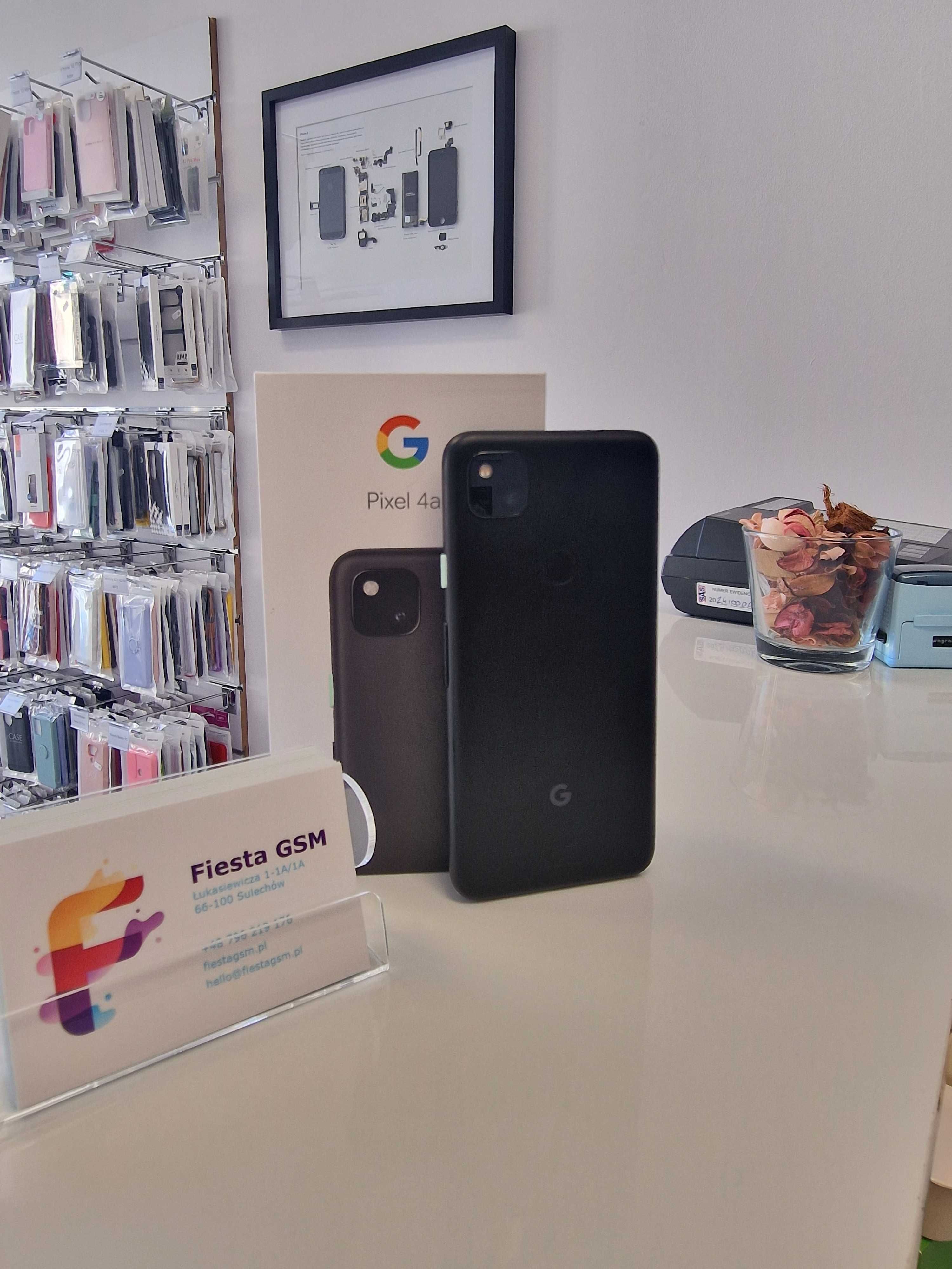 Google Pixel 4A BLACK 128 GB, Fiesta GSM Sulechów
