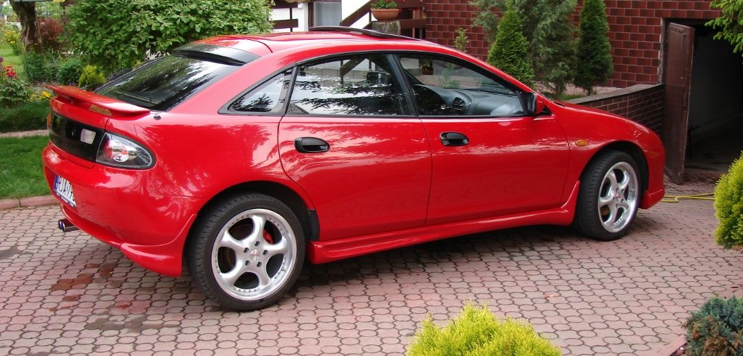 Ospojlerowanie Nakładki progi Mazda 323 F BA V6 Tuning