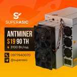 Б/в Майнери Asic Bitmain Antminer S19 90 Th 3250Вт + Гарантія