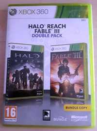 gra HALO REACH & FABLE III 3 xbox 360 xbox one