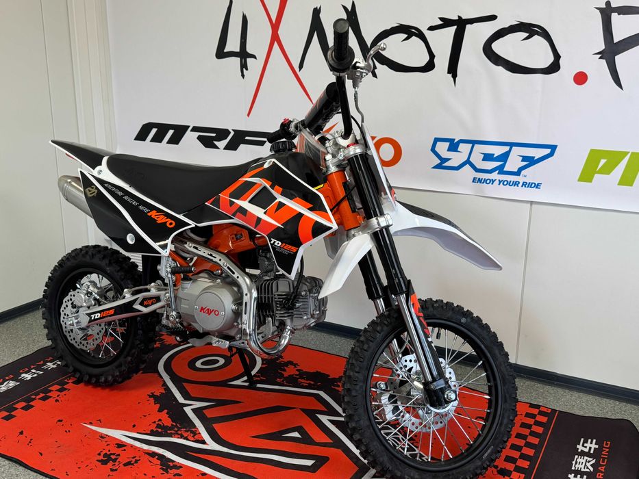 Motocykl Pit Bike MX Cross KAYO TD125 NOWY  ! od 4xMoto.pl raty 0%