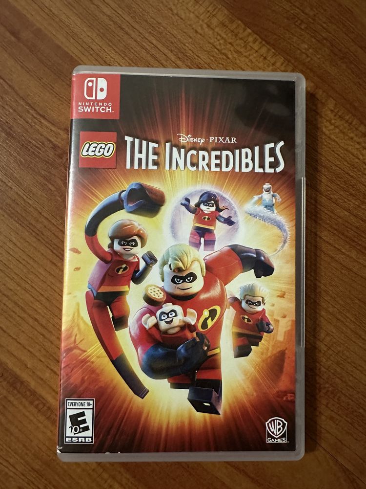 Nintendo Switch ігра картридж супер сімейка the incredibles