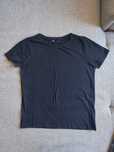 Czarny t-shirt koszulka Sinsay
