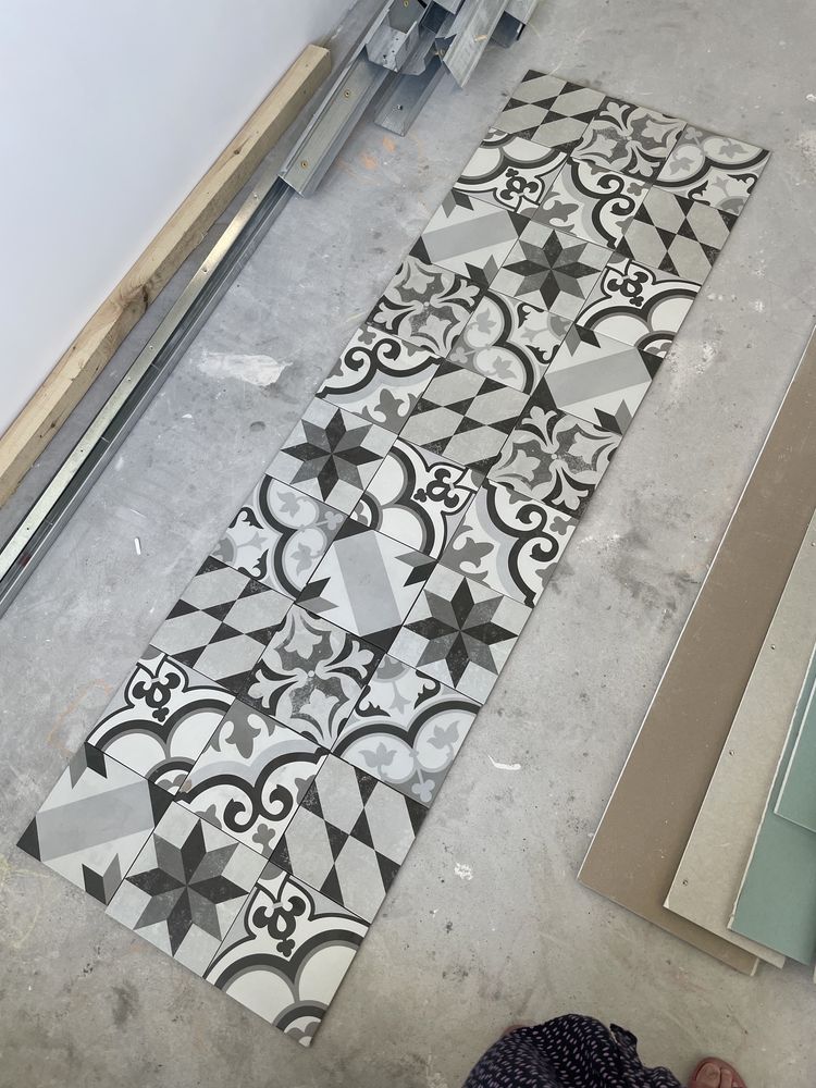 Остатки керамогранита упаковка клинкер Golden tile