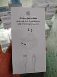 Швидка зарядка Apple 35W Dual USB-C (MHJE3ZM/A, A2246) з кабелем
