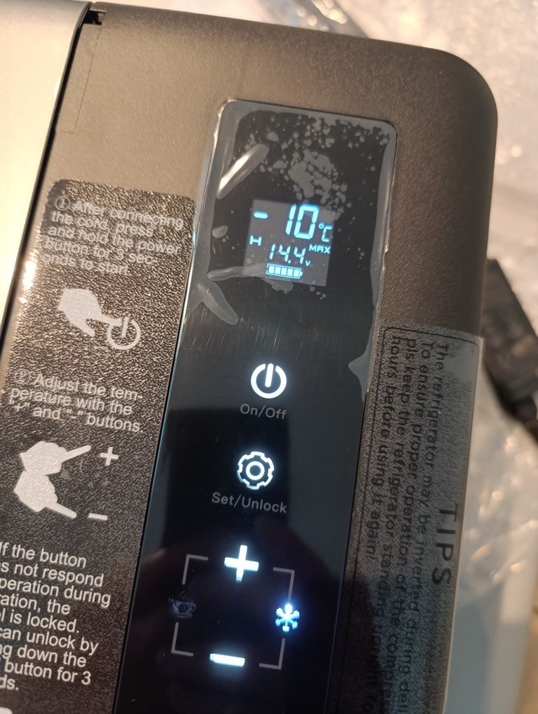 Frigorífico arca congel 12/24 volts para carro NOVA