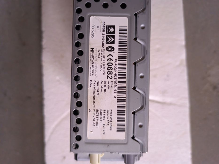 Radio nawigacja GPS Peugeot Citroen