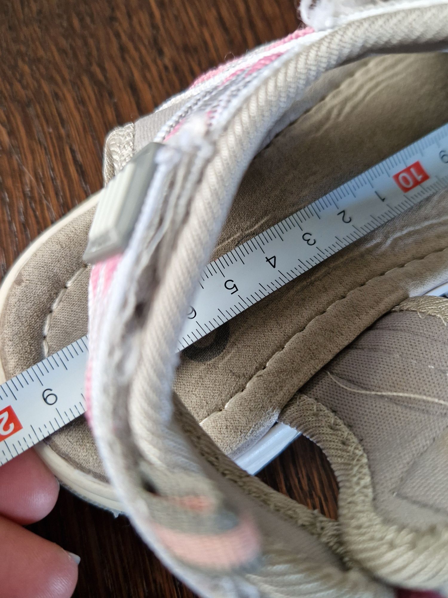 Sandałki dziewczęce r. 31 - 19cm