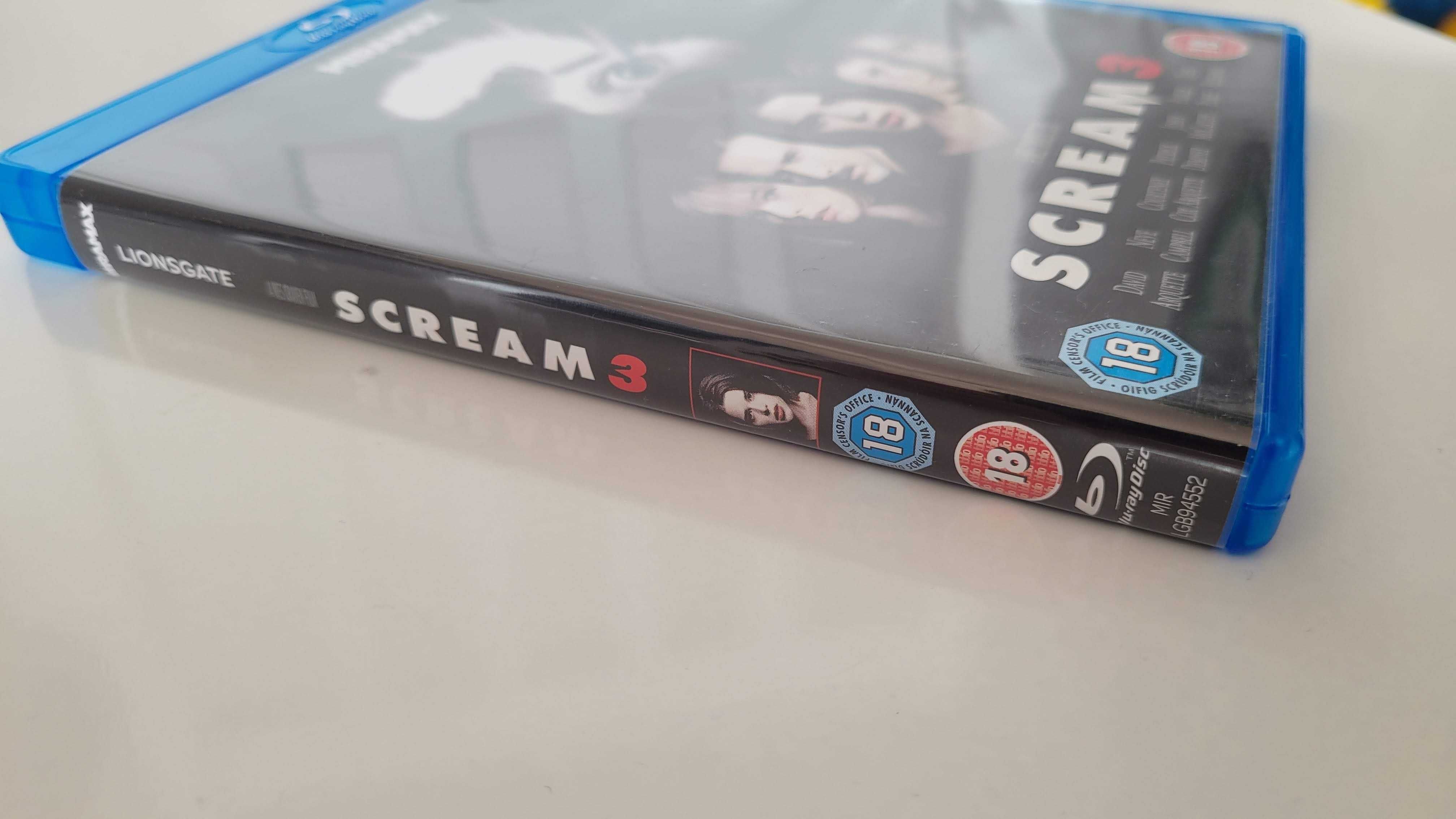 Krzyk 3 Scream 3 blu-ray stan idealny