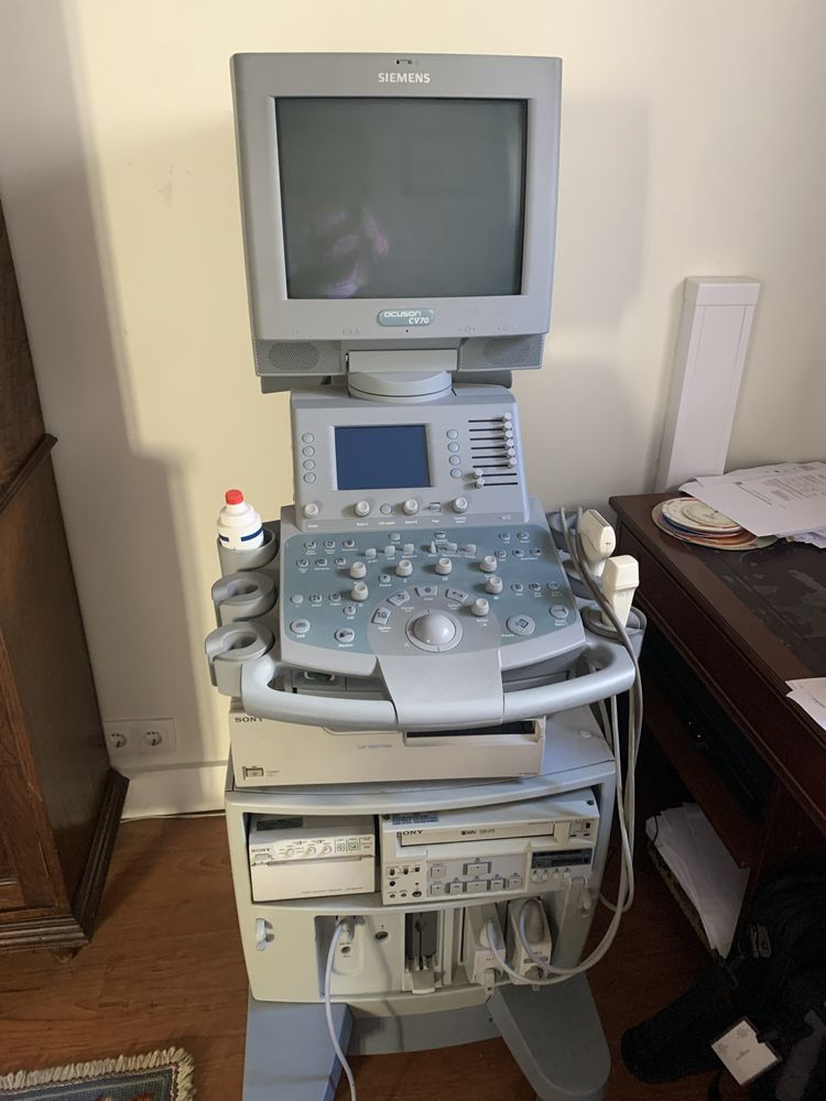 Aparelho de ecografia cardiovascular  siemens