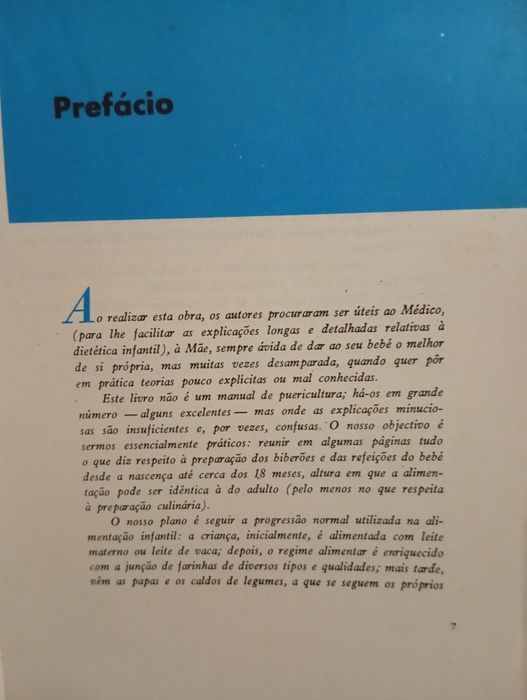 Livro a cozinha do bebé anos 1976