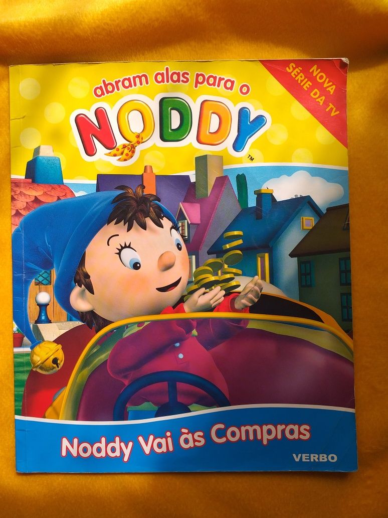 Livro infantil "Noddy vai às compras"