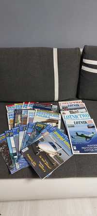 Lotnicze czasopisma kolekcja