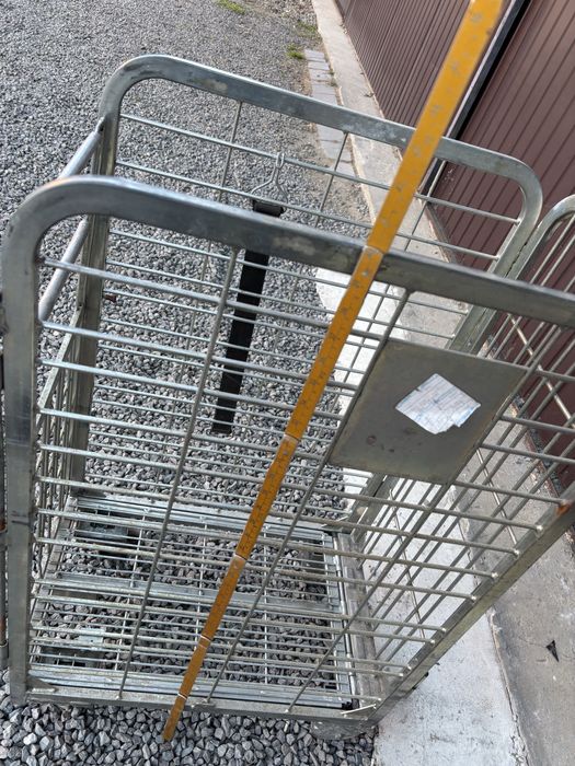 Wózek kontenerowy transportowy