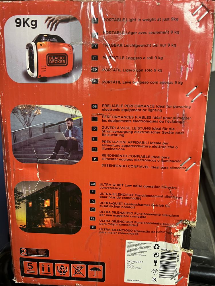 Генератор black & decker