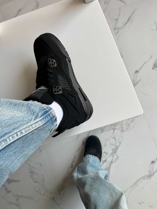 ‼️Кросівки Jordan 4 Black Cat