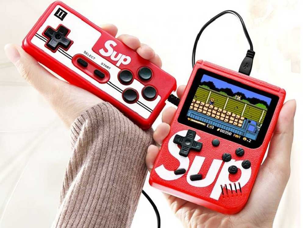 Mini Konsola Przenośna Retro Gra 400 Gier Tv Game Box Gierki Pilot Pad