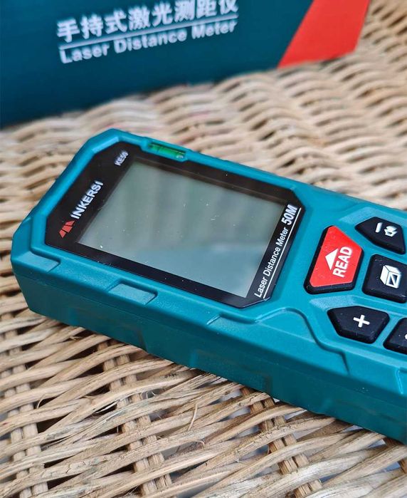Лазерний далекомір INKERSI KE50 50 м, лазерна рулетка