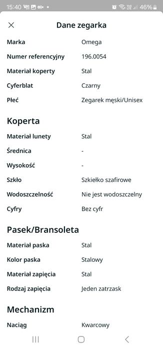 Omega Seamaster Quartz Vintage rarytas klasyczny zegarek okazja rolex