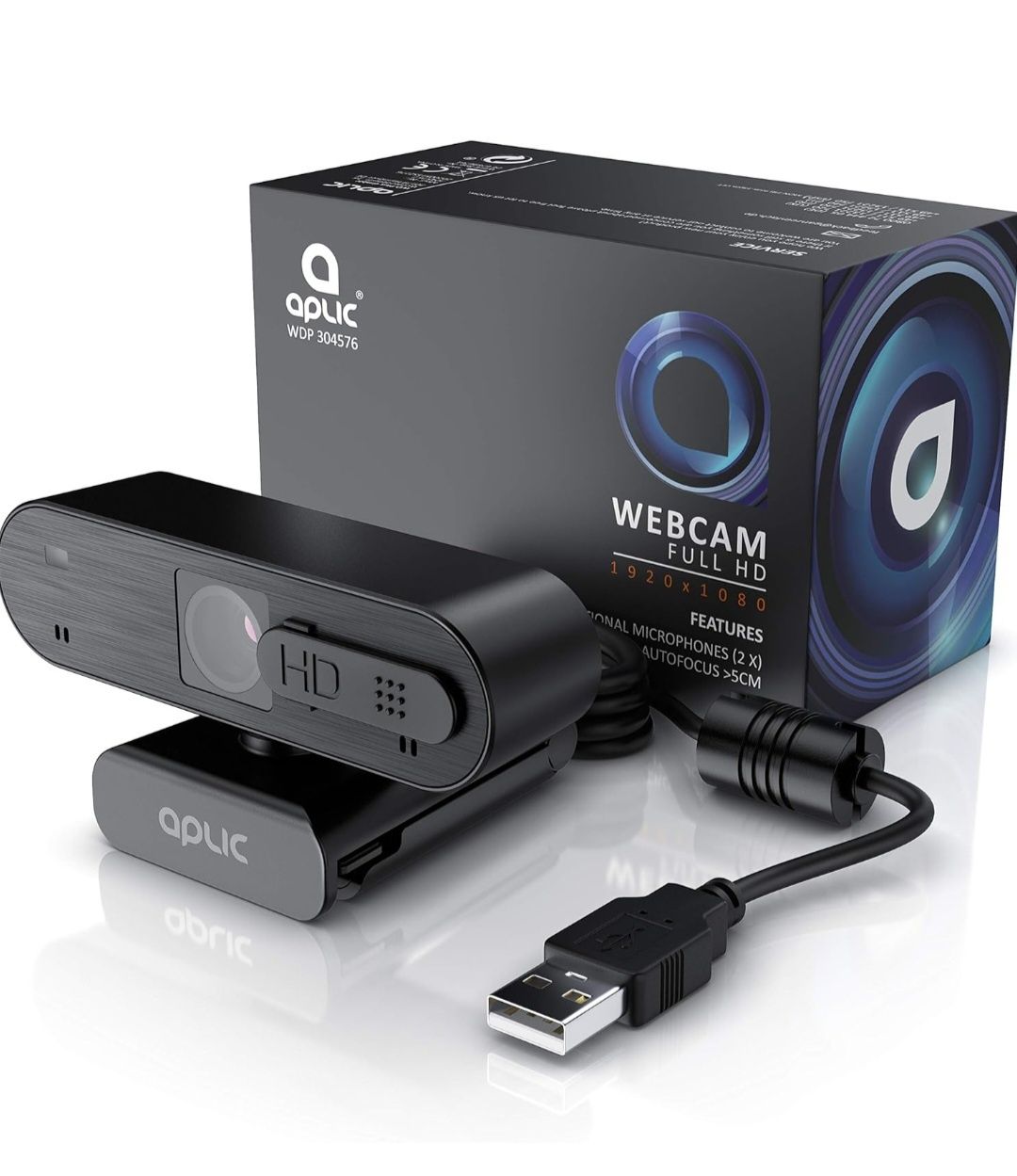 Webcam, kamera internetowa FULL HD  1080 APLIC