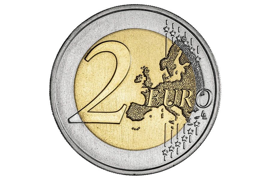 Moeda comemorativa 2€ - Programa Erasmus Portugal 2022
