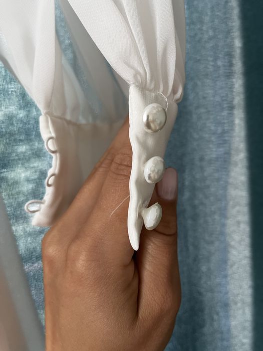 Suknia ślubna Gala Fliss miślinowa minimalistyczna