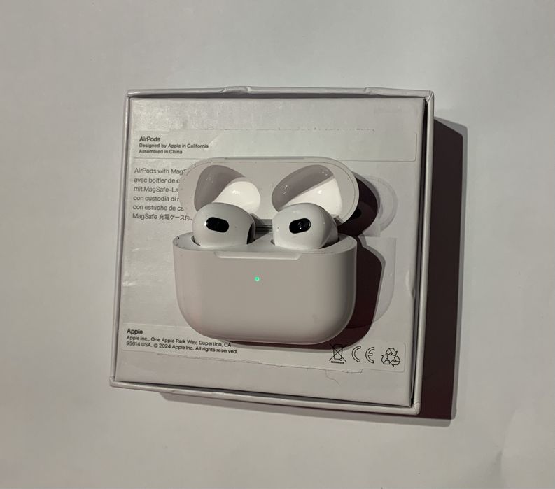 Airpods 3.ª Gen (fatura) ler legenda