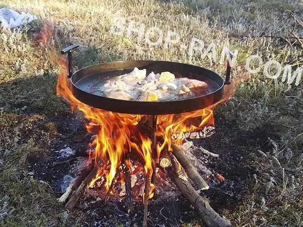 Кращий подарунок колегам сковорідка з диску борони садж