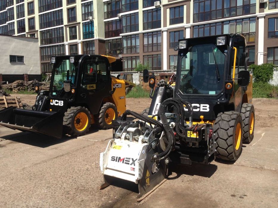 Оренда навантажувача. Бобкат. Bobcat JCB Гідромолот Ямобур
