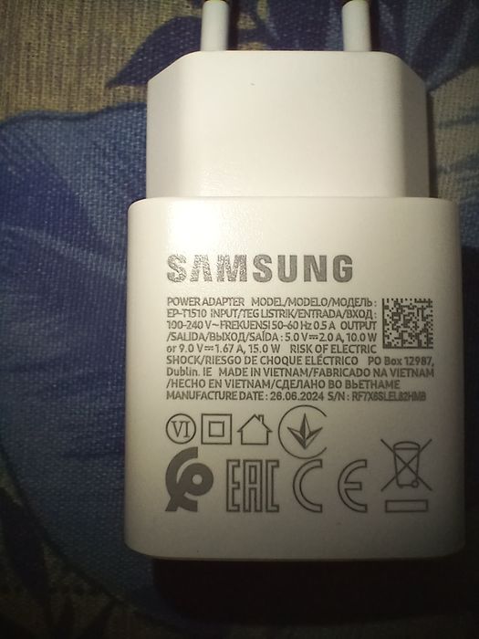 Блок зарядки samsung 15PD Power Adapter