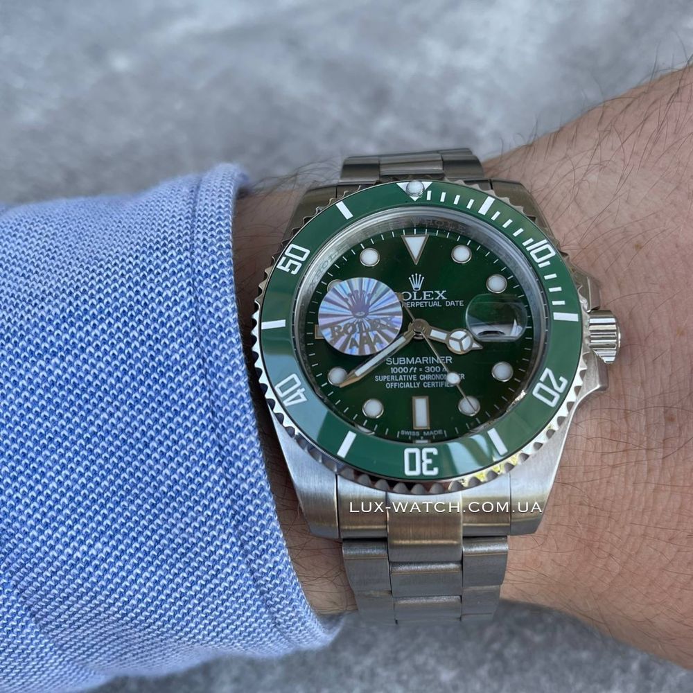 Часы Rolex Submariner  Hulk Ролекс Субмаринер