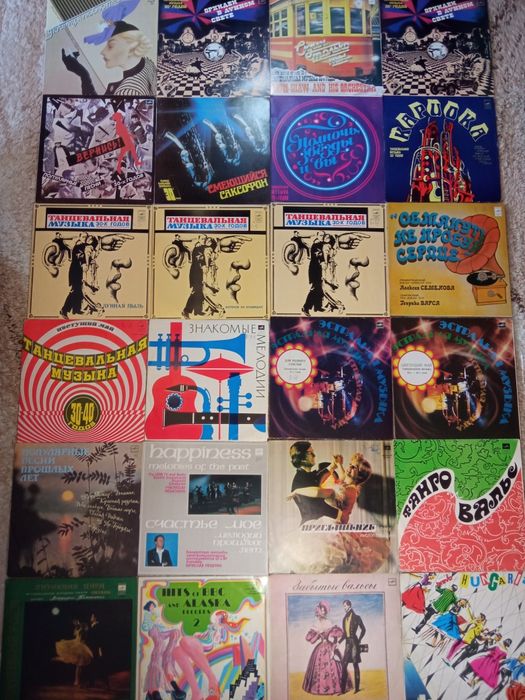 Пластинки виниловые  платівки вінілові