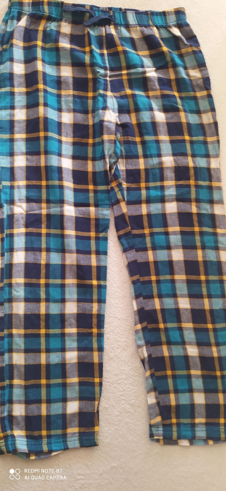 Dwie pary spodni piżama 134 8 zł
