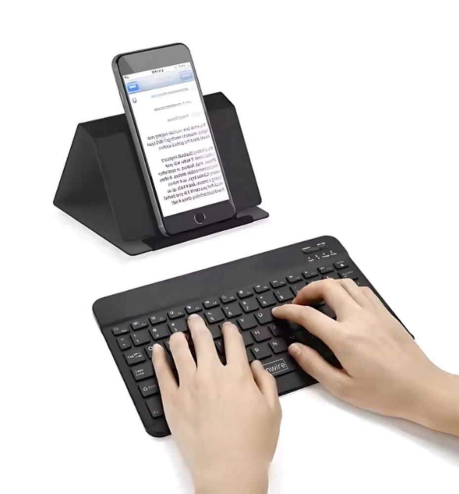 Klawiatura Mini Bezprzewodowa Bluetooth Przenośna Tablet Android IOS