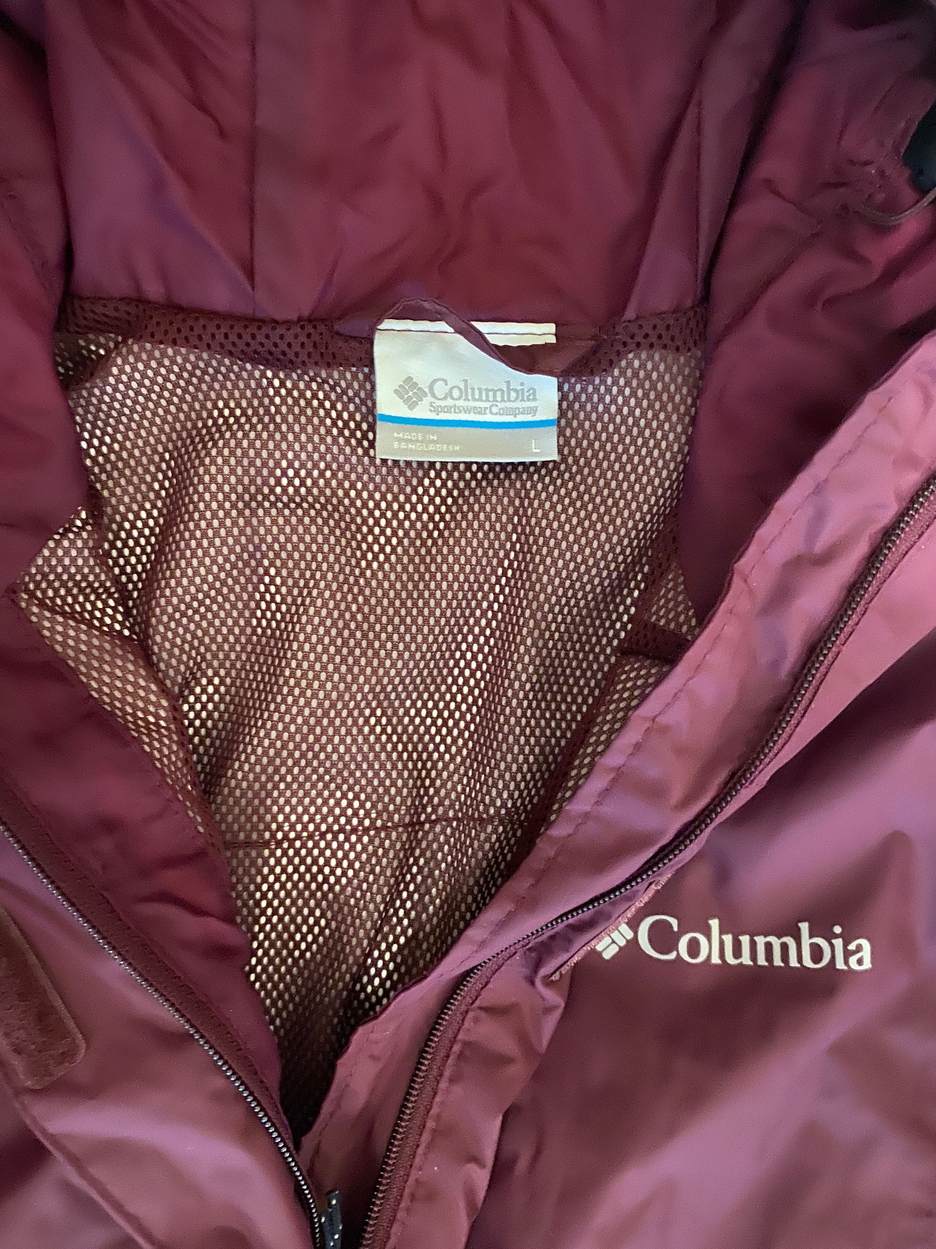 Columbia вітровка rain jacket L