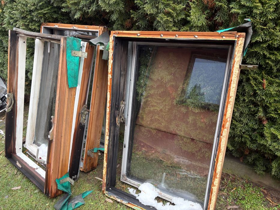 Okna dachowe drewniane